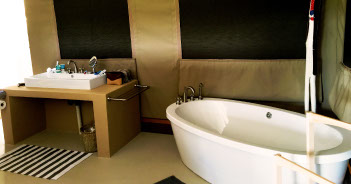 interior of village d afrique accommodation